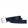 Men belt 34b blue safiano