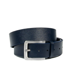 Men belt 34b blue safiano