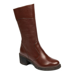 Women knee boots 3398 brown