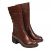 Women knee boots 3398 brown