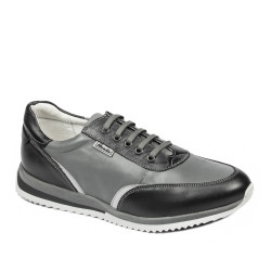 Teenagers stylish, elegant shoes 374 black+gray