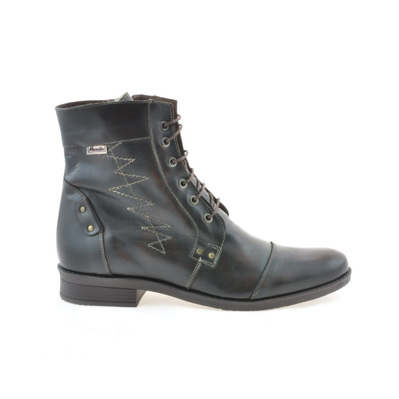 Men boots 418 a brown
