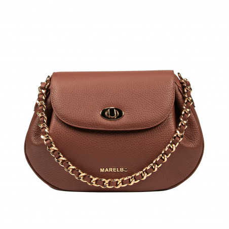 Women shoulder bag 026g biz brown