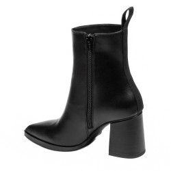 Ghete cu toc dama 1401 black