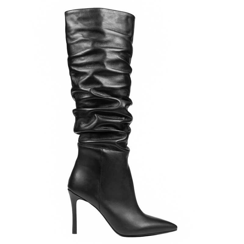 Women knee boots 1405 black