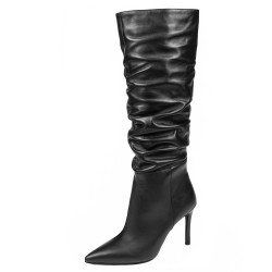 Women knee boots 1405 black