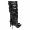 Women knee boots 1405 black