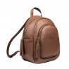 Women backpack 300g brown cognac elefant