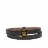 Women belt 42mc black napa