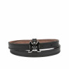 Women belt 42-1mc black napa