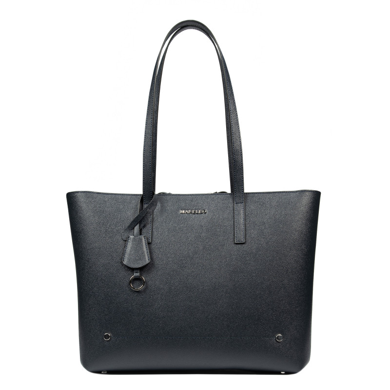 Women shoulder bag 034g 01 indigo safiano