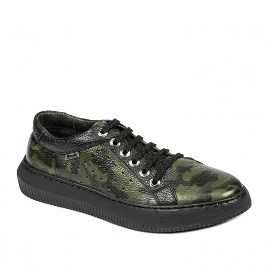 Pantofi casual/sport barbati 841-1 green camuflaj