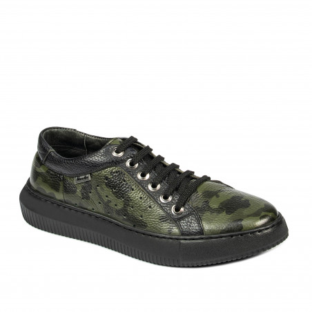 Pantofi casual/sport barbati 841-1 green camuflaj