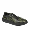 Pantofi casual/sport barbati 841-1 green camuflaj