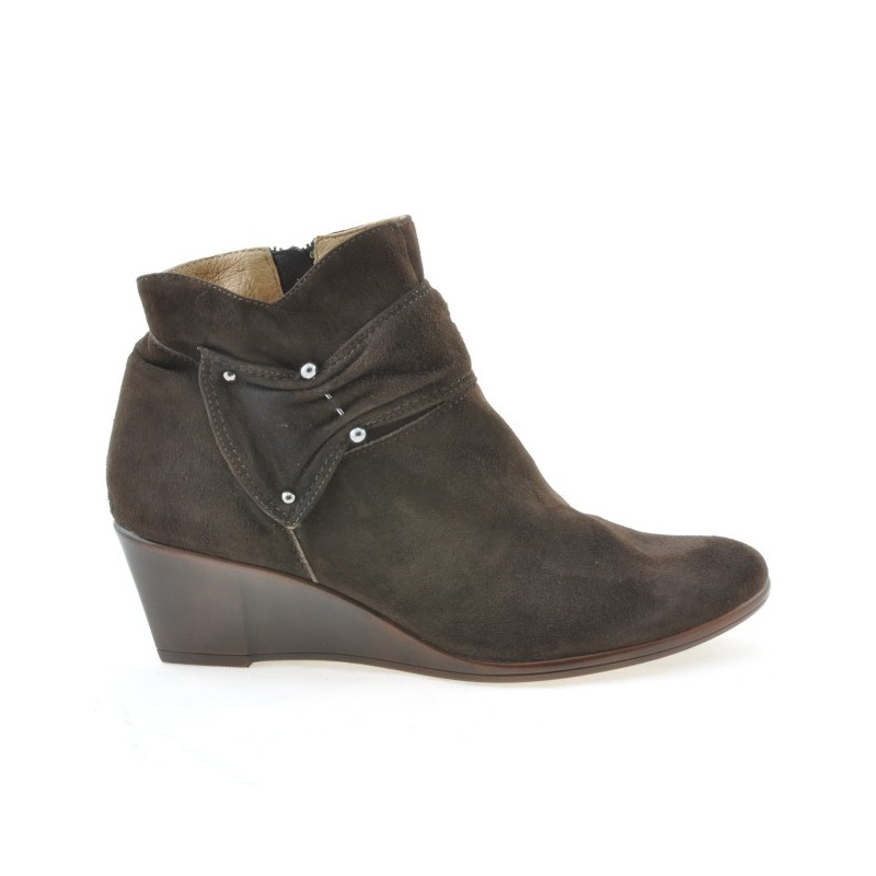 Women boots 242 cafe velour