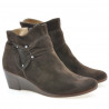 Women boots 242 cafe velour