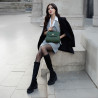 Women shoulder bag 033g forest green lifestyle