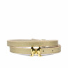 Women belt 42mc gold