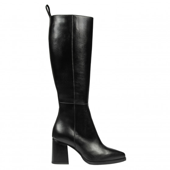 Women knee boots 1404 black