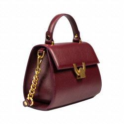Women shoulder bag 032g burgundy