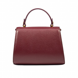 Women shoulder bag 032g burgundy