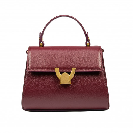 Women shoulder bag 032g burgundy