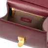 Women shoulder bag 032g burgundy