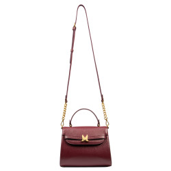 Women shoulder bag 033g burgundy