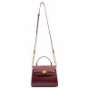 Women shoulder bag 033g burgundy