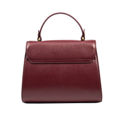 Women shoulder bag 033g burgundy