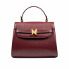 Women shoulder bag 033g burgundy