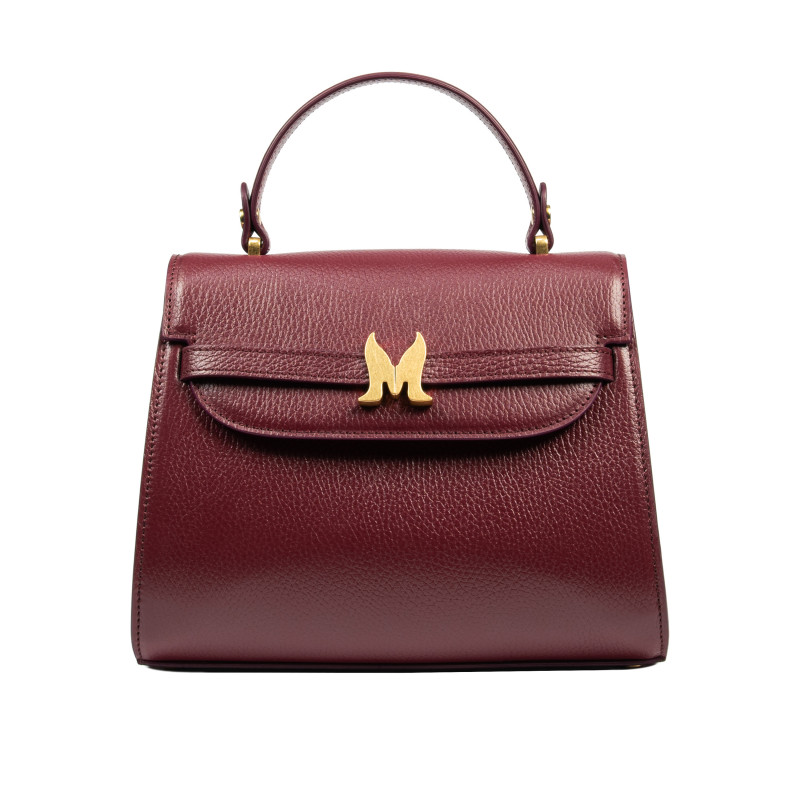 Women shoulder bag 033g burgundy
