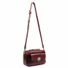 Women shoulder bag 014g burgundy