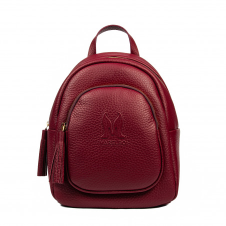Women backpack 300g burgundy elefant