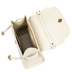 Women shoulder bag 033g panna