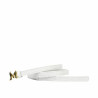 Women belt 42mc croco white