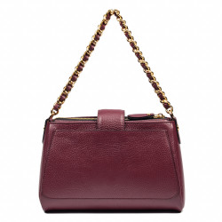 Women shoulder bag 003g burgundy