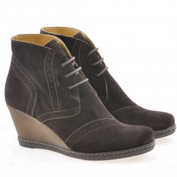 Women boots 3230-1 cafe velour