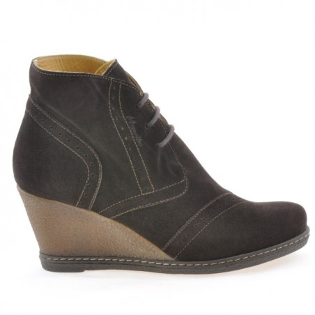 Women boots 3230-1 cafe velour
