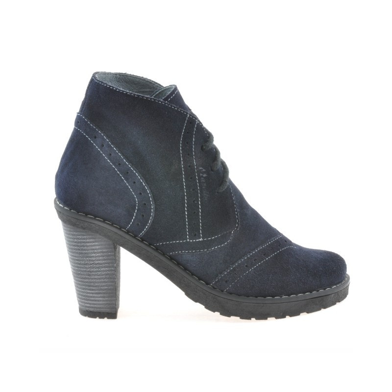 Women boots 3230 indigo velour