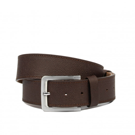 Men belt 34bc brown caviar