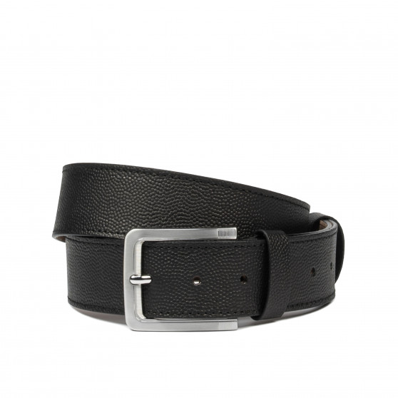 Men belt 34bc black caviar