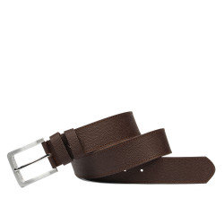 Men belt 34bc brown caviar