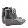 Women boots 238 patent black