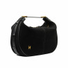 Women hand bag 038g suede black