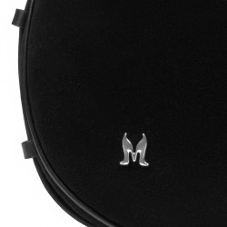 Women hand bag 038g 01 suede black