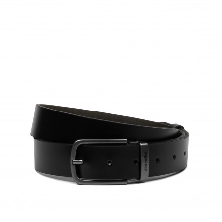 Men belt 73b black lucios