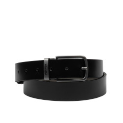 Men belt 73b black lucios