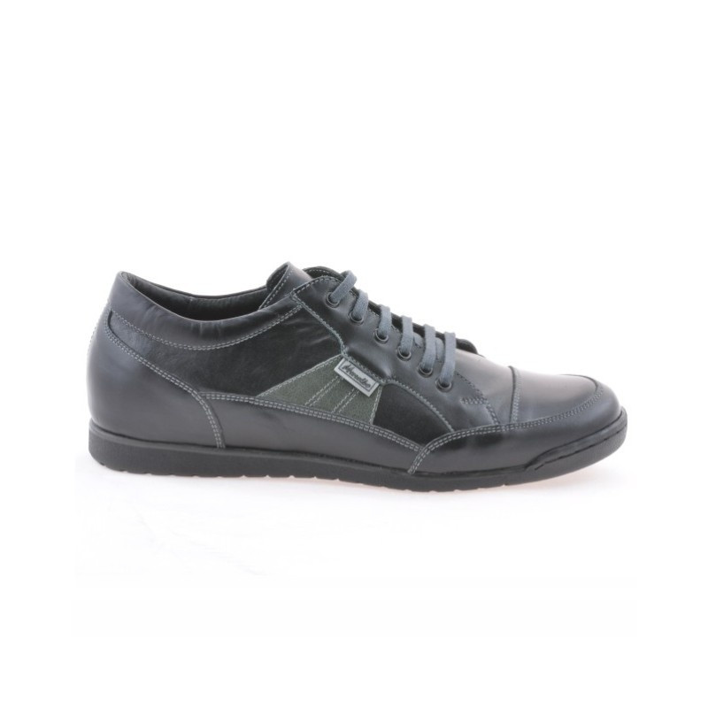 Men sport shoes 716 black+gray