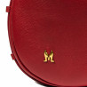 Women hand bag 038g red caviar